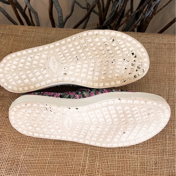 Crocs Citilane Roka Floral Slip-On Shoes Size 10 - Picture 7 of 9